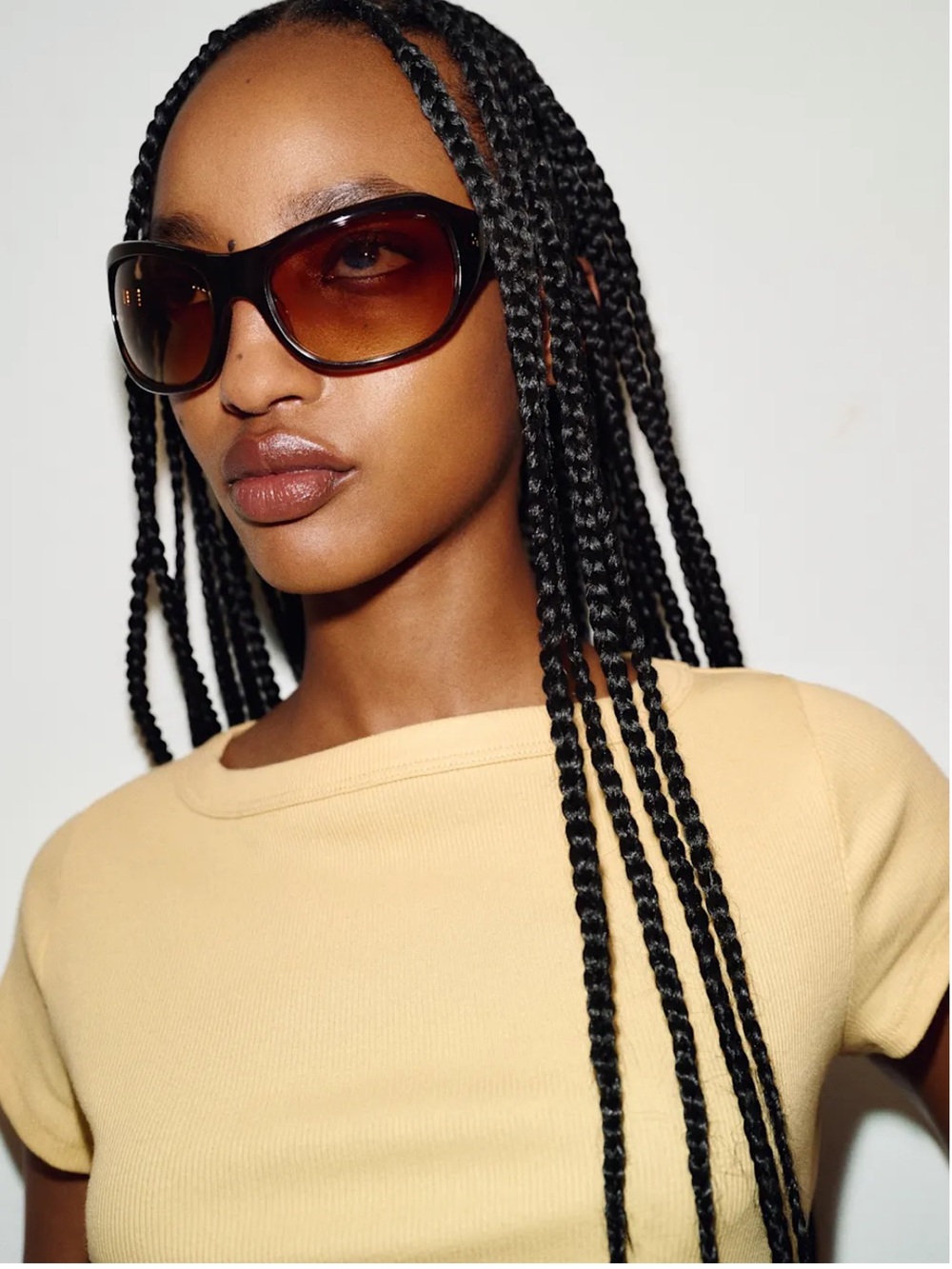 Reformation Talia Tee in Blonde - Picture 3 of 11